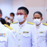 อว. จัดพิธีถวายพระพรชัยมงคลและพิธีถวายสัตย์ปฏิญาณเพื่อเป็นข้ ... พารามิเตอร์รูปภาพ 13